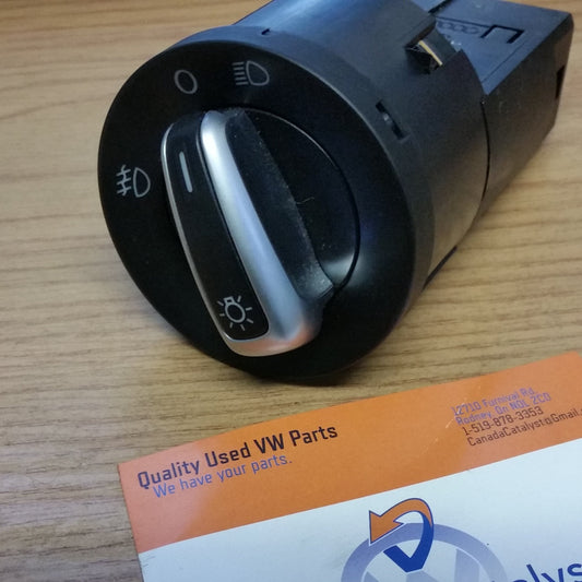 MK5-MK6 Chrome Headlight SWITCH  5C6941531D