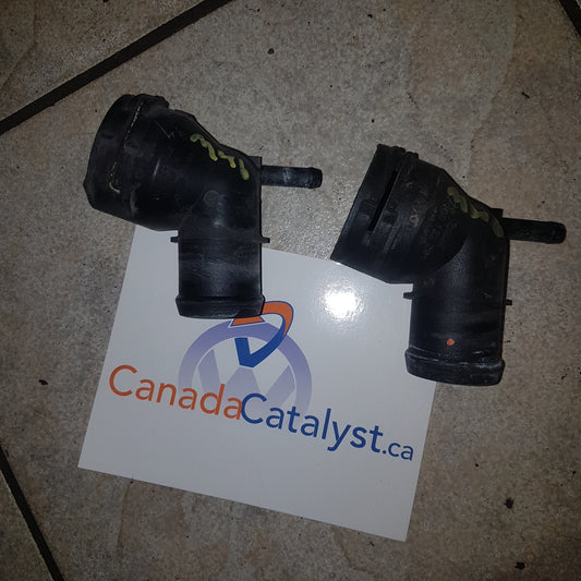 MK6 Upper Radiator Coolant Pipe Connector HOSE for VAG 3C0122291D