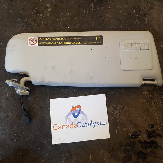 MK5 Jetta Driver Sun VISOR w/HomeLink