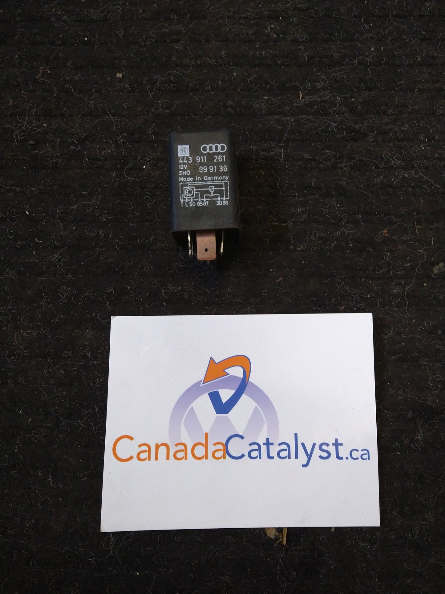 Control Unit RELAY 258 443911261 V DUB HUB