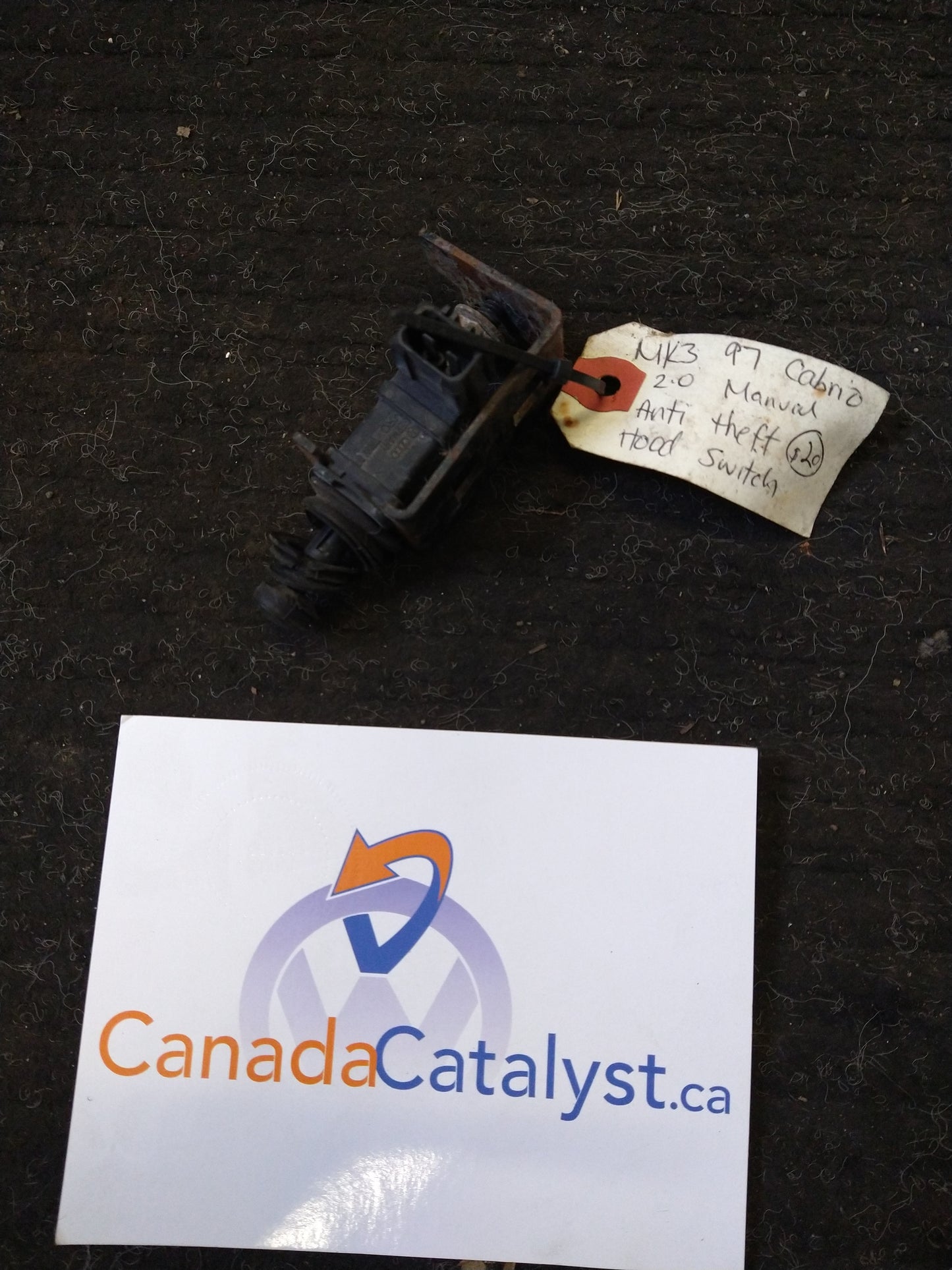 MK3 97 Cabrio 2.0 Manual Anti Theft Hood SWITCH