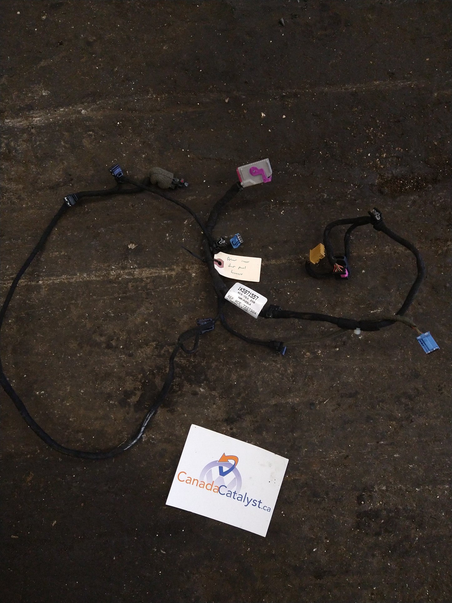 MK5 Front Driver Door WIRING HARNESS 1K5971557H