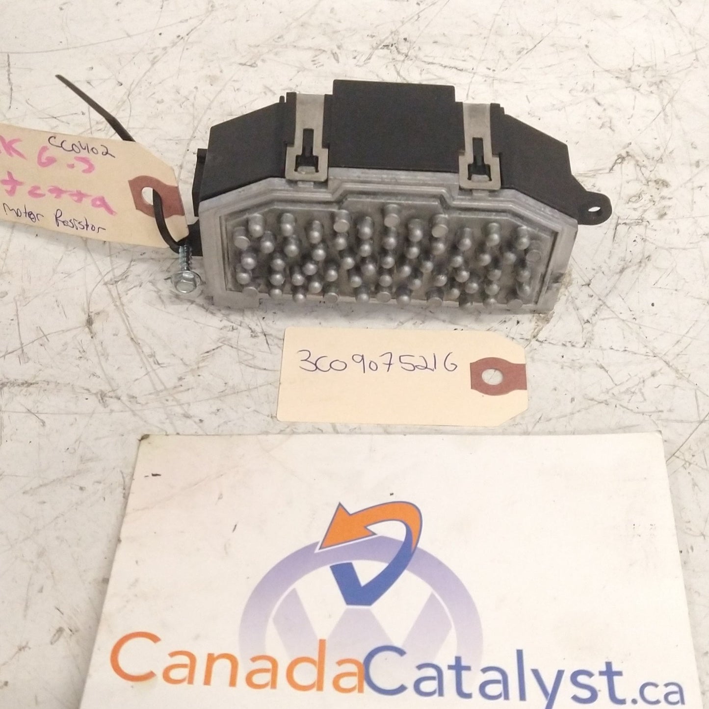 MK6.5 Blower Motor RESISITOR 3C0907521G