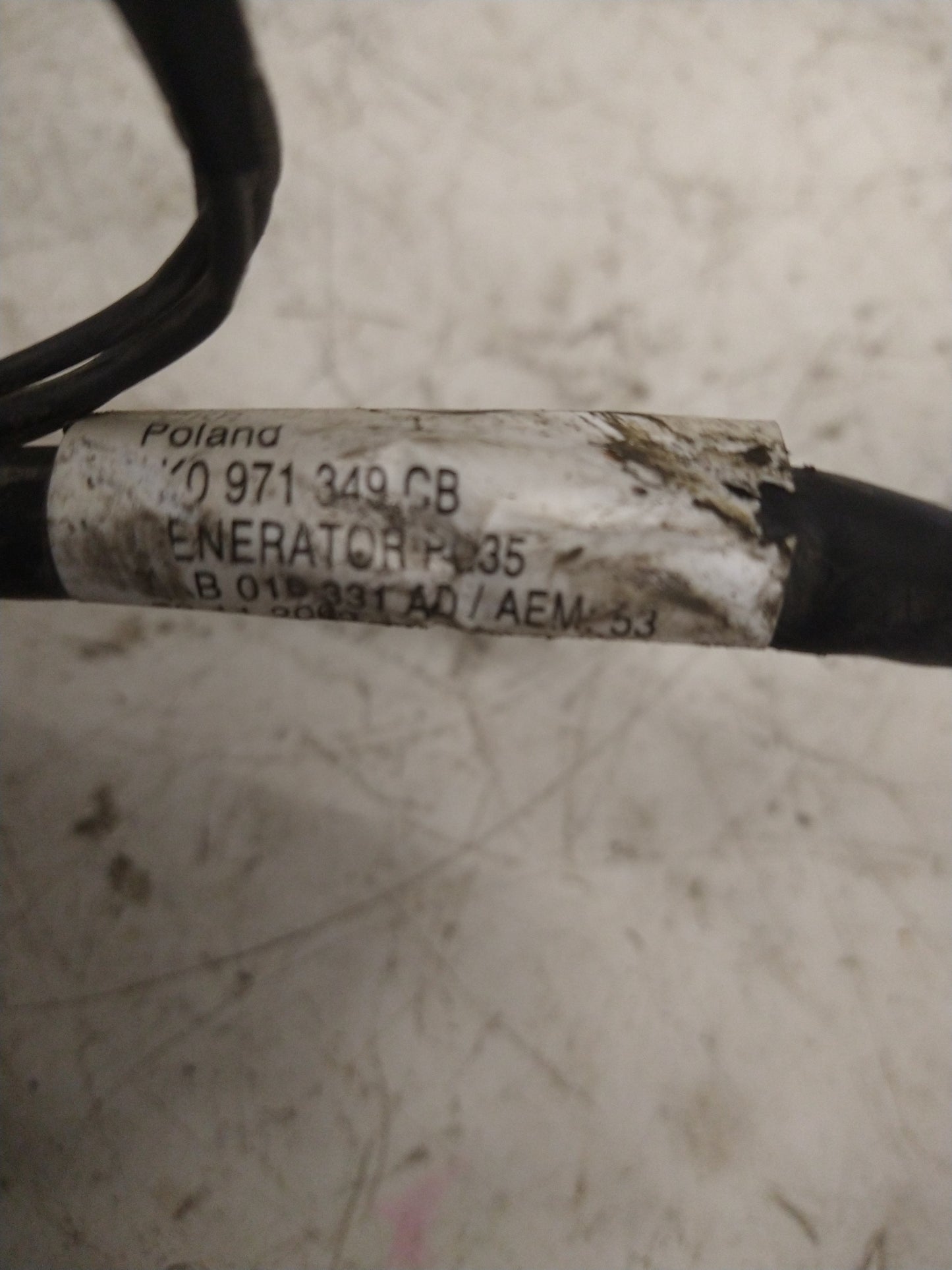 MK6 Jetta Battery Wire Harness 1K0971349CB