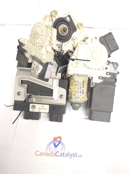 MK4 Jetta Front/Back W/ Security Box Window MOTOR SET