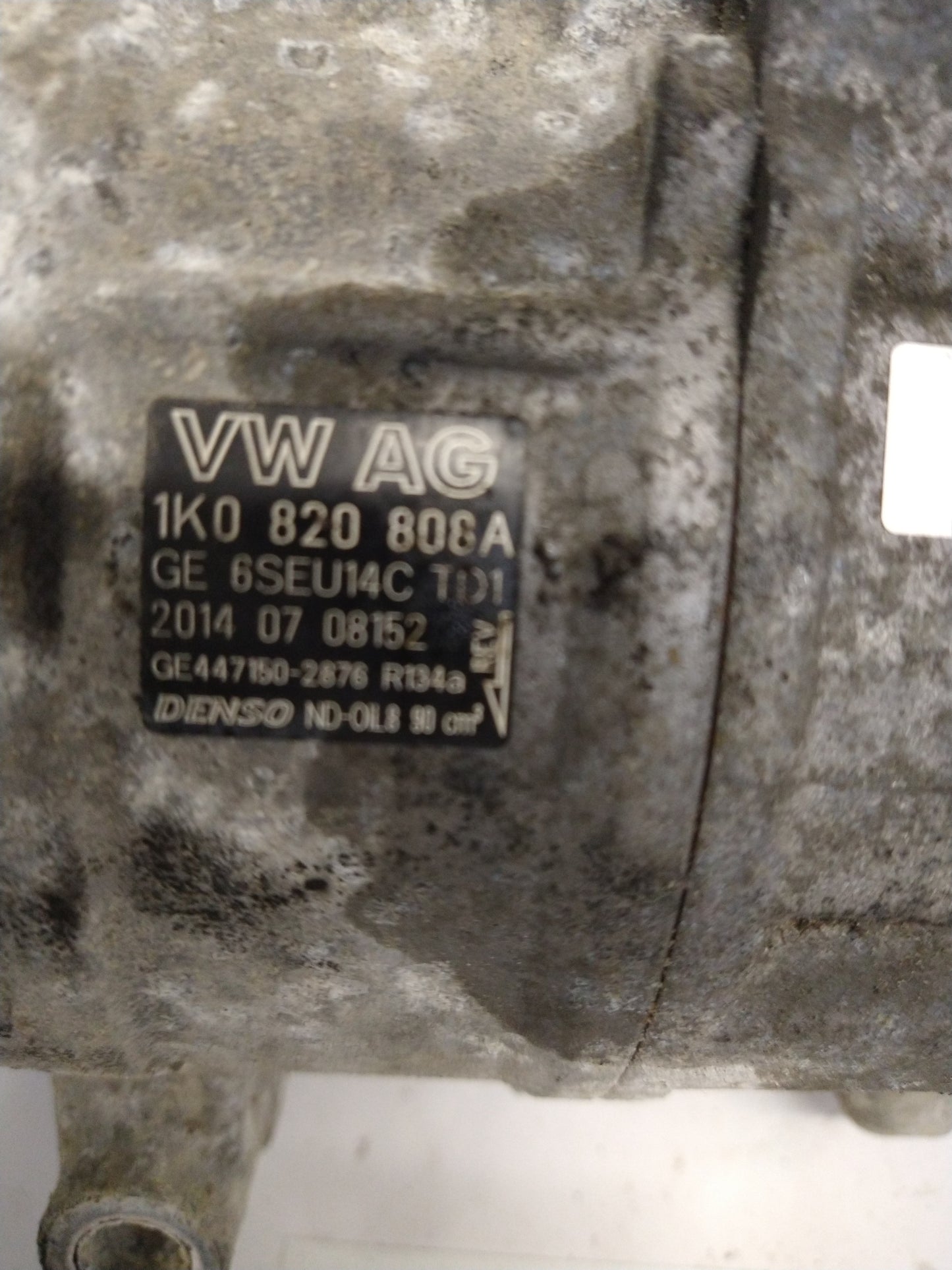 MK7 A/C Compressor 1K0820808A