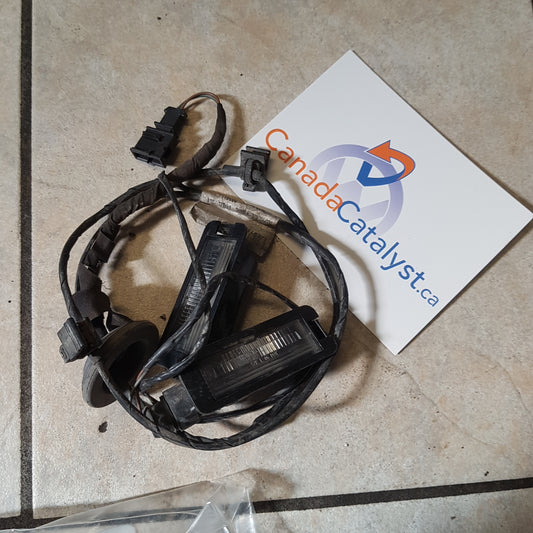 MK6 Golf License Plate LIGHTS And HARNESS 5X0943021/1JE971194