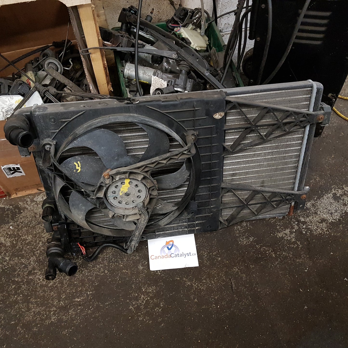 MK4 Non A/C TDI Fan And Shroud ASSEMBLY