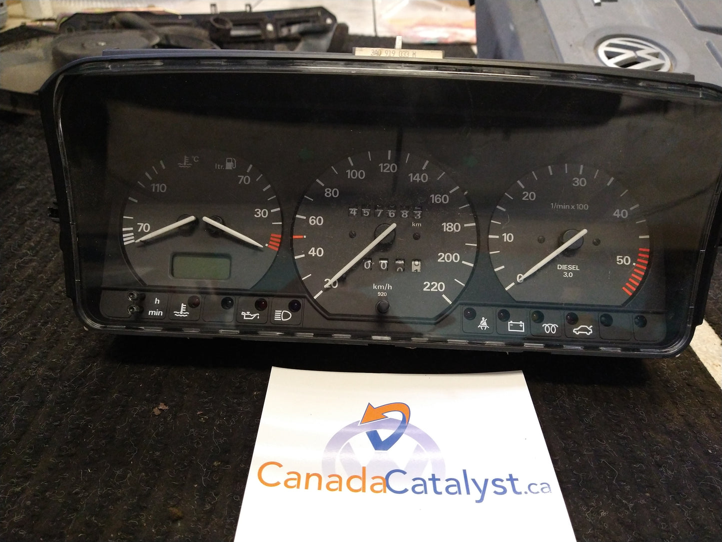 B4 Instrument CLUSTER 3A0919033M