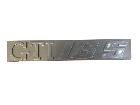 MK1 Rabbit Pickup Oettinger GTI 16S Grille Badge Emblem PLATE