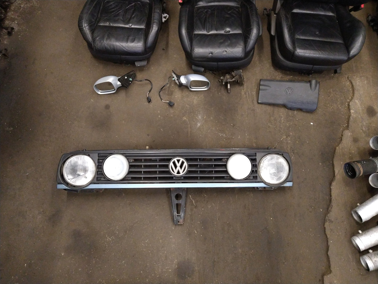 MK2 Grille And Radiator SUPPORT And HEADLIGHTS