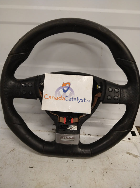 B7 GTI Leather W/ Flat Bottom STEERING WHEEL